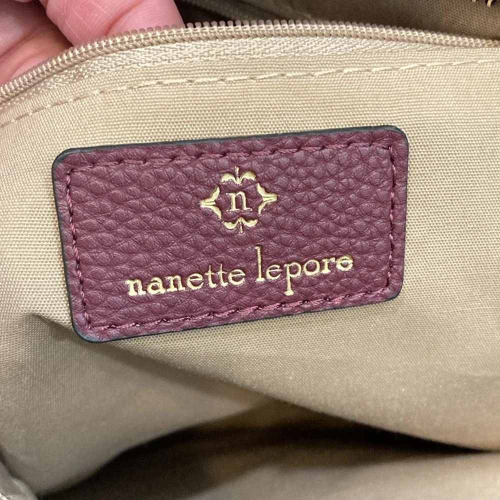 Nanette Lepore Deidra Plum Shoulder Bag